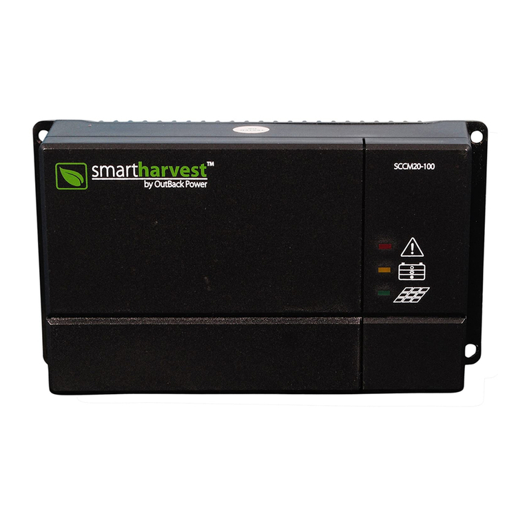 OutBack Power smartharvest quick start guide OutBack Power smartharvest quick start guide
