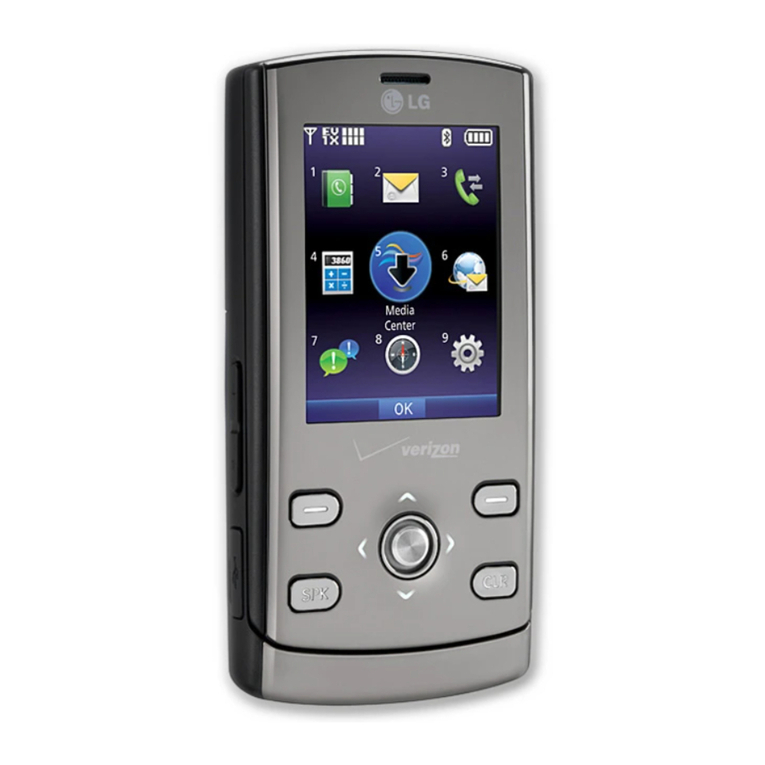 LG VX8610 User manual