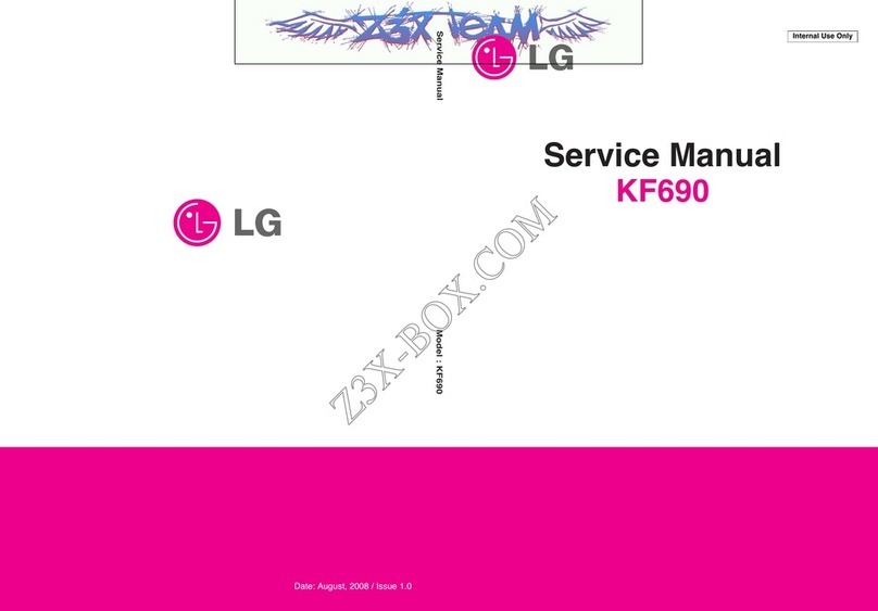 LG KF690 User manual