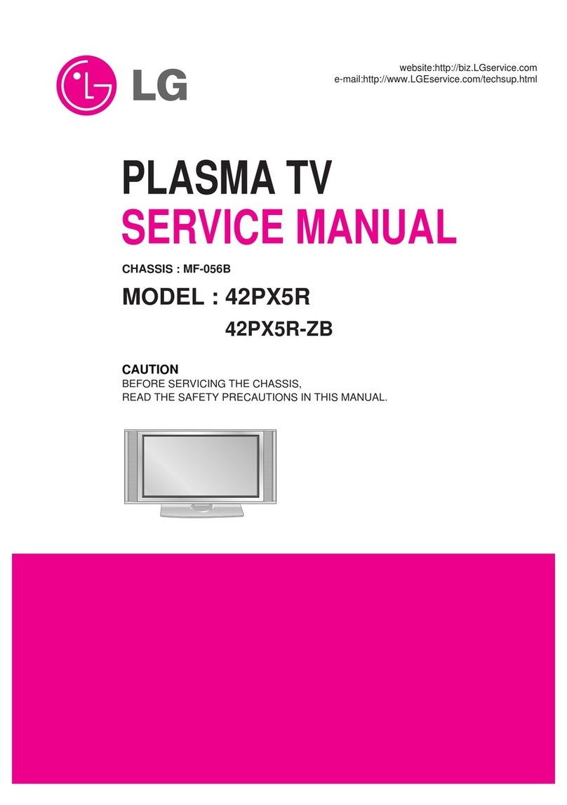 LG 42PX5R User manual