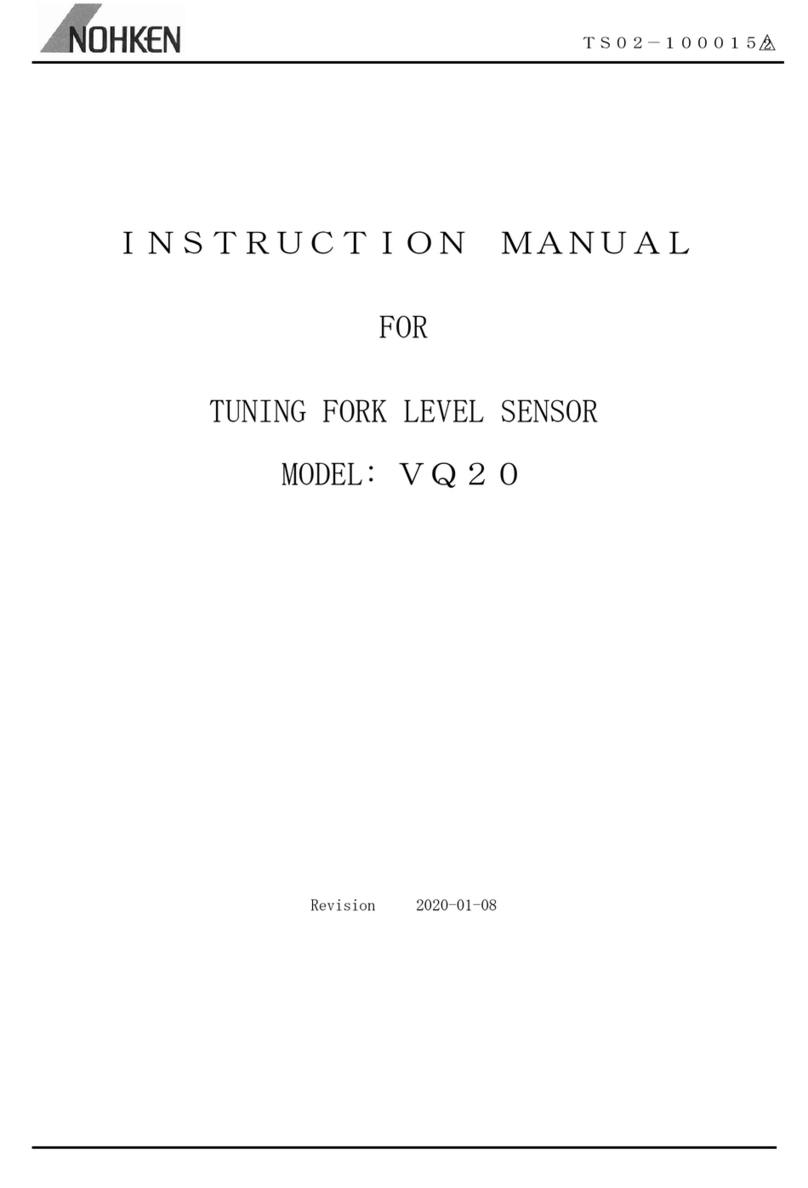 Nohken VQ20-R00 instruction manual Nohken VQ20-R00 instruction manual