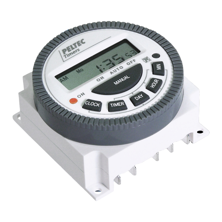 Peltec 600 Series User manual