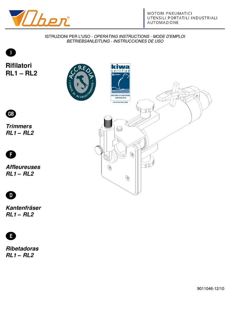Ober RL1 operating instructions
