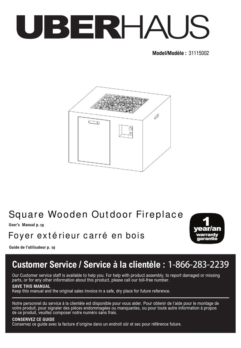 Uberhaus 222582-100-FJI user manual