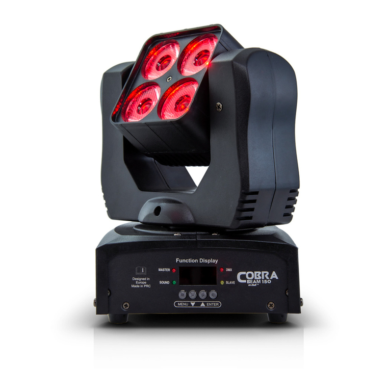AVE COBRA BEAM 150 user manual
