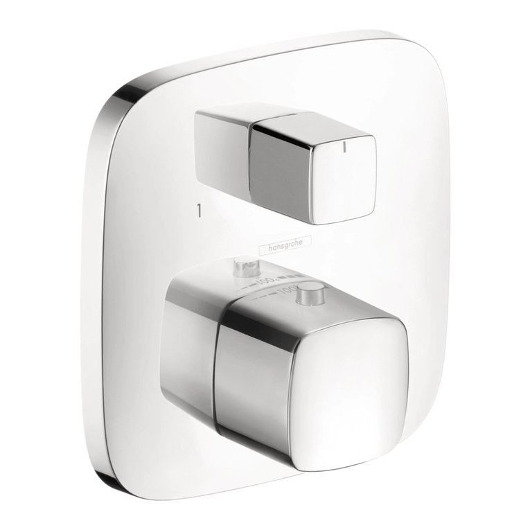 Hans Grohe PuraVida 15771 Series Manual Hans Grohe PuraVida 15771 Series Manual