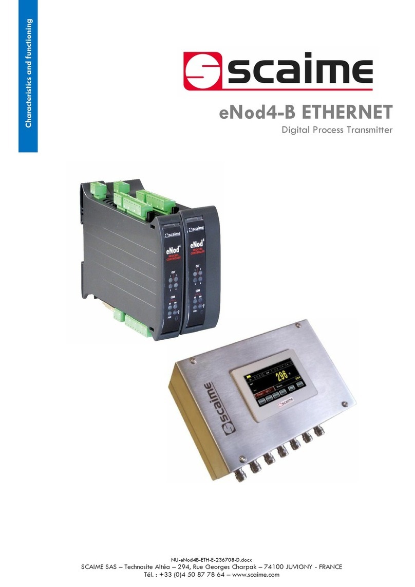 Scaime eNod4-B manual