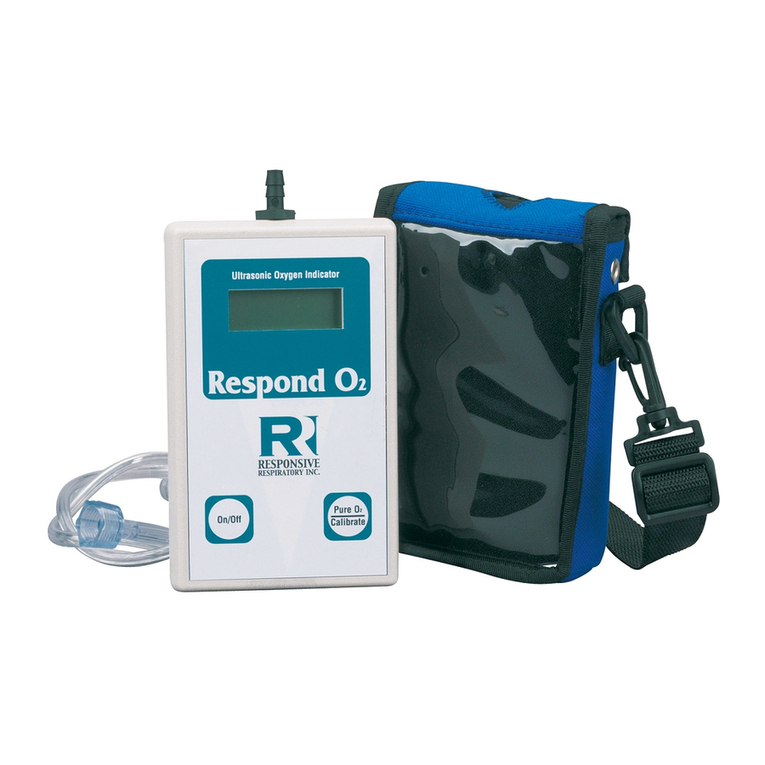 Responsive Respiratory Respond O2 User manual