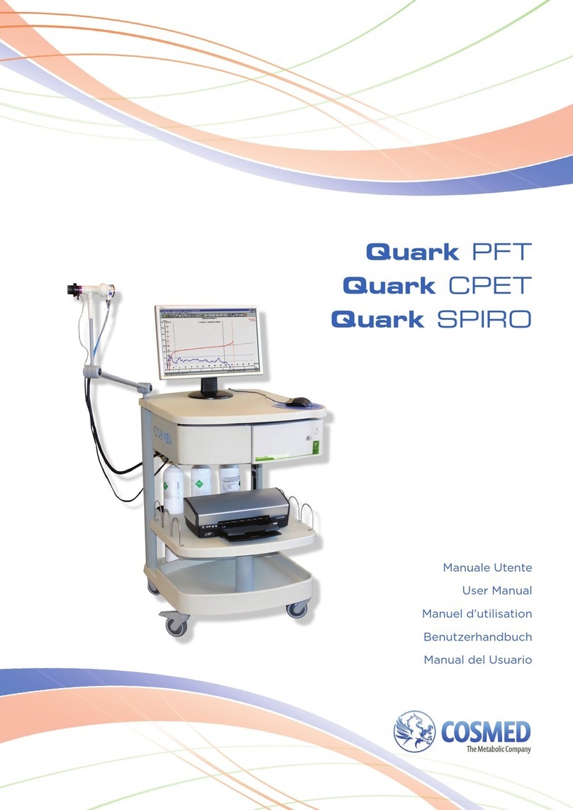 Cosmed Quark PFT user manual