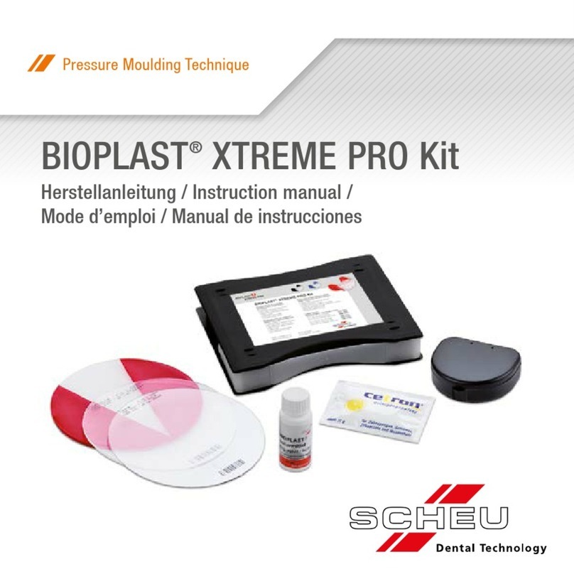 SCHEU BIOPLAST XTREME PRO Kit instruction manual