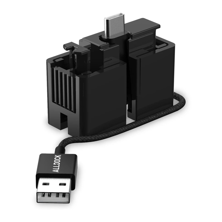 ALLDOCK CLICK-ADAPTER Assembly instructions