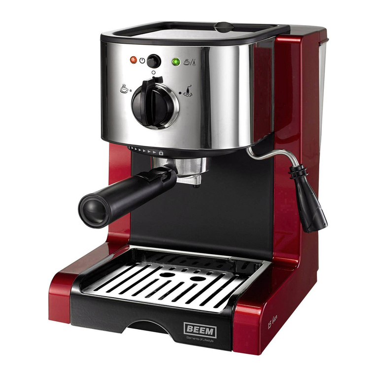 Beem ESPRESSO PERFECT instruction manual