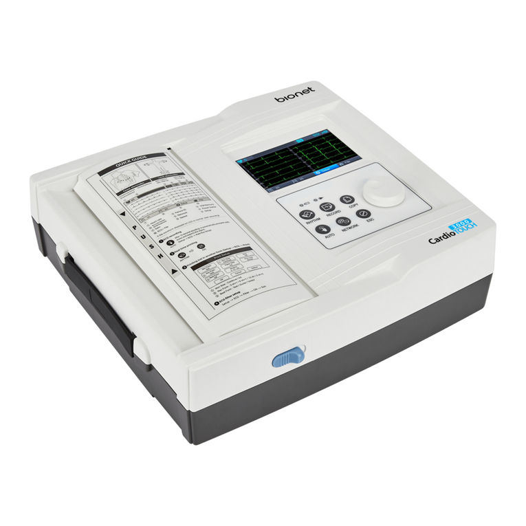 Bionet CardioTouch3000 Operation manual