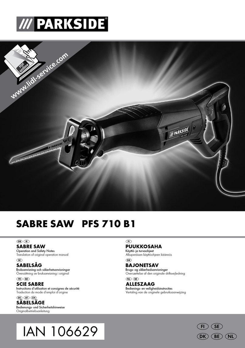 Parkside PFS 710 B1 User manual
