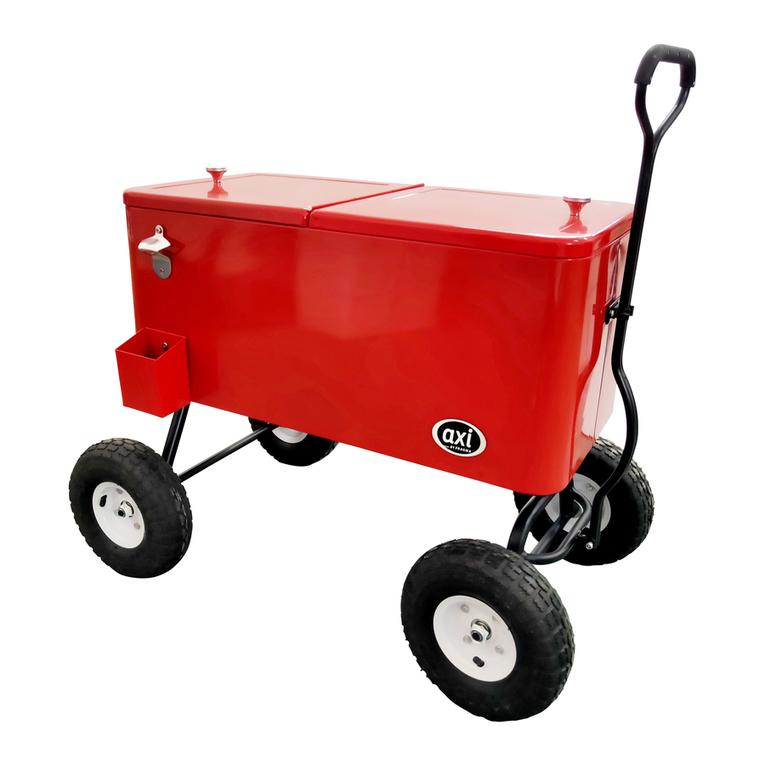 Pragma AXI Beachwagon Cooler instruction manual