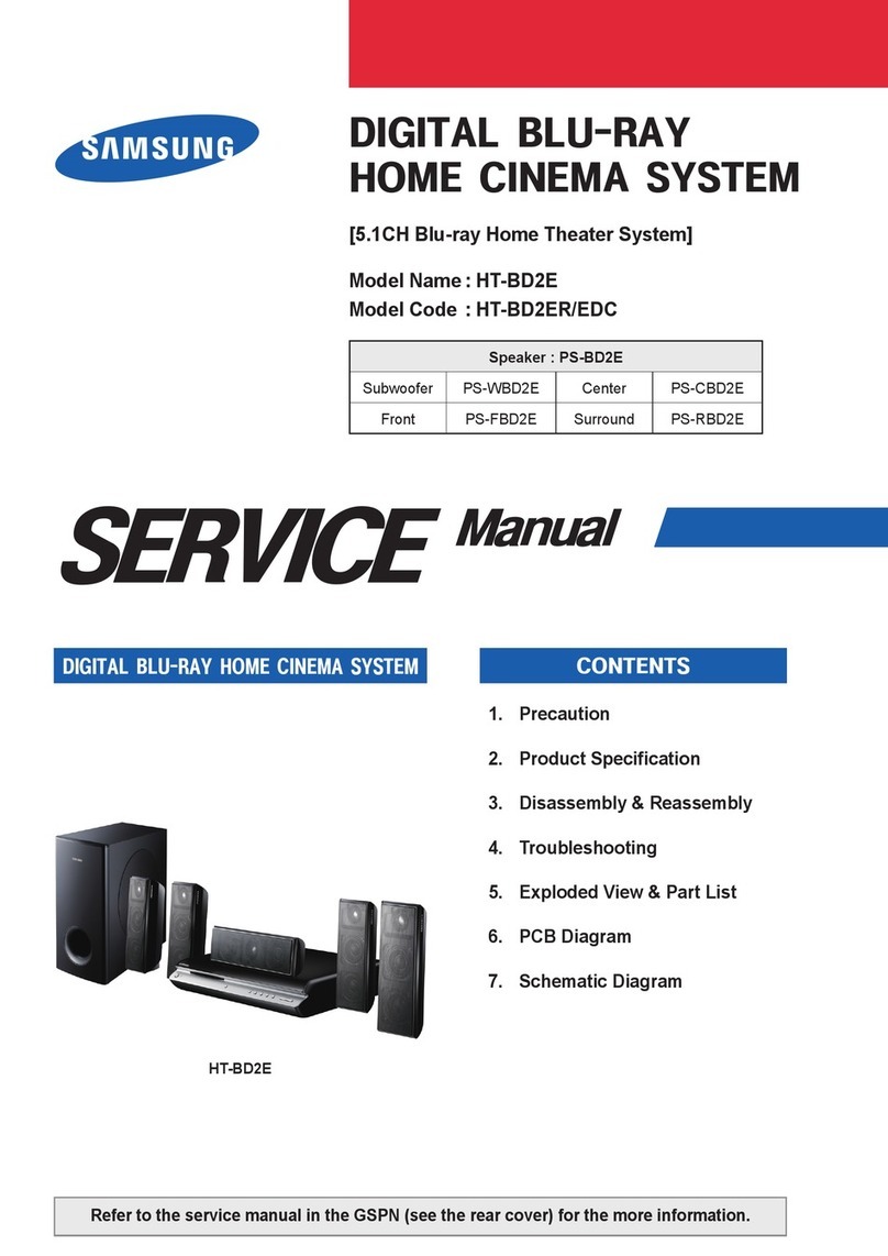 Samsung HT-BD2E User manual