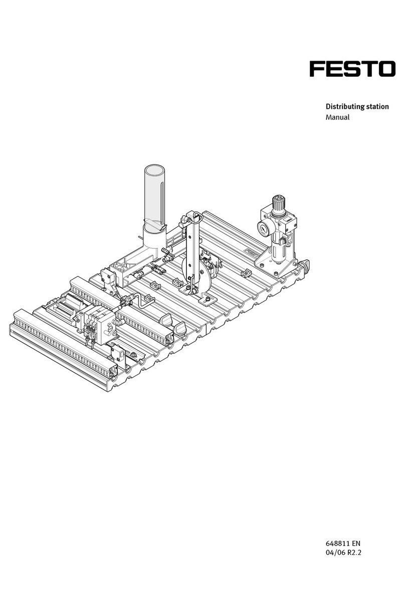 Festo Distributing Station User manual Festo Distributing Station User manual