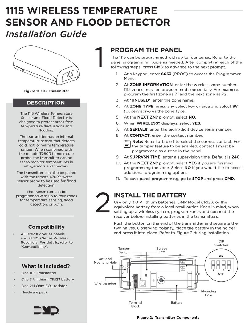 DMP Electronics 1115 User manual