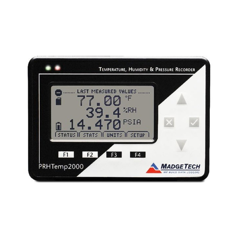 MadgeTech PRHTemp2000 Specification sheet