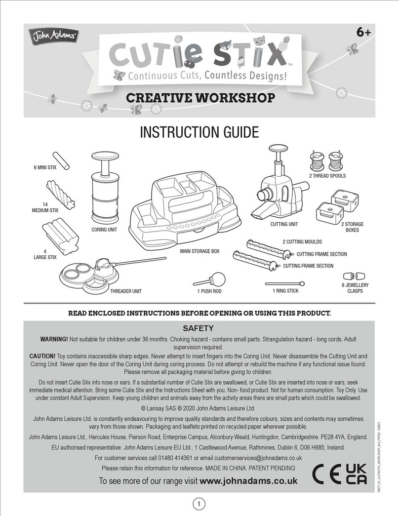 John Adams Cutie Stix User manual