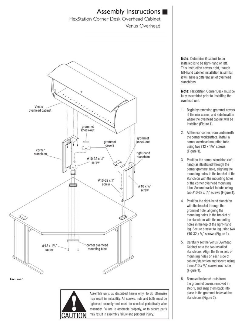 BCE FlexStation Venus Overhead User manual