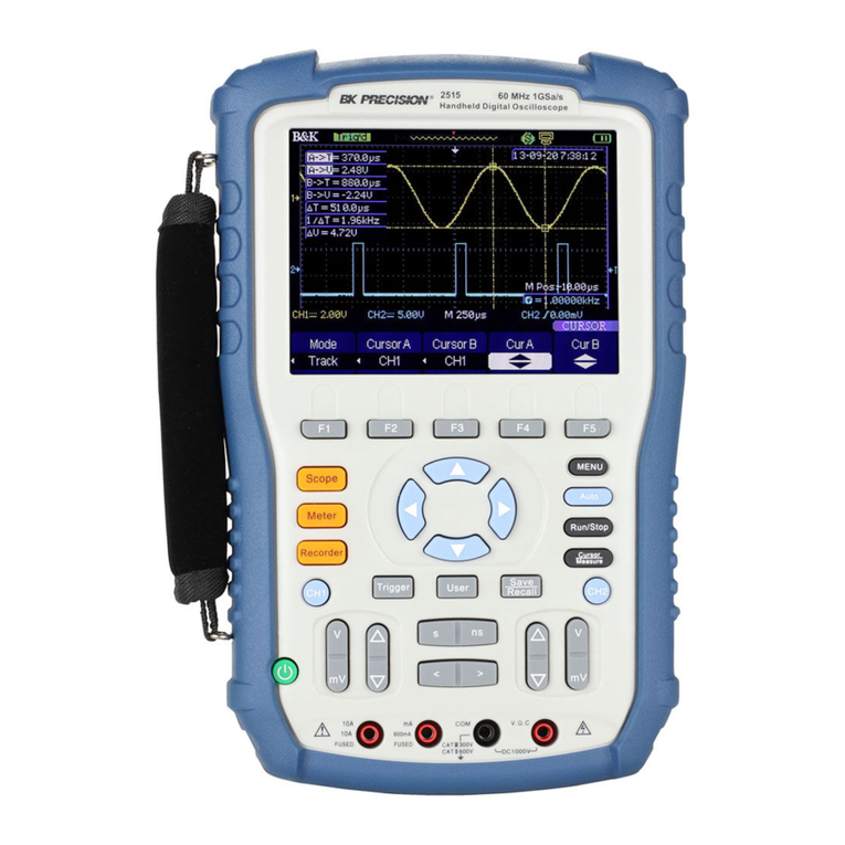 B+K precision 2510 Series user manual