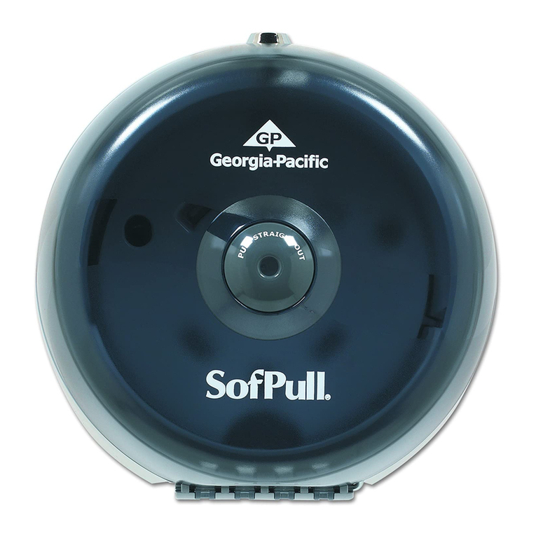 Georgia Pacific SoftPull mini installation instructions