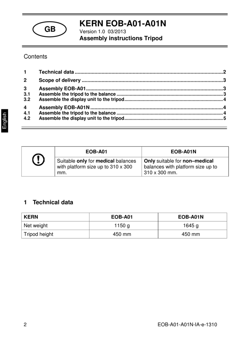 KERN EOB-A01 User manual