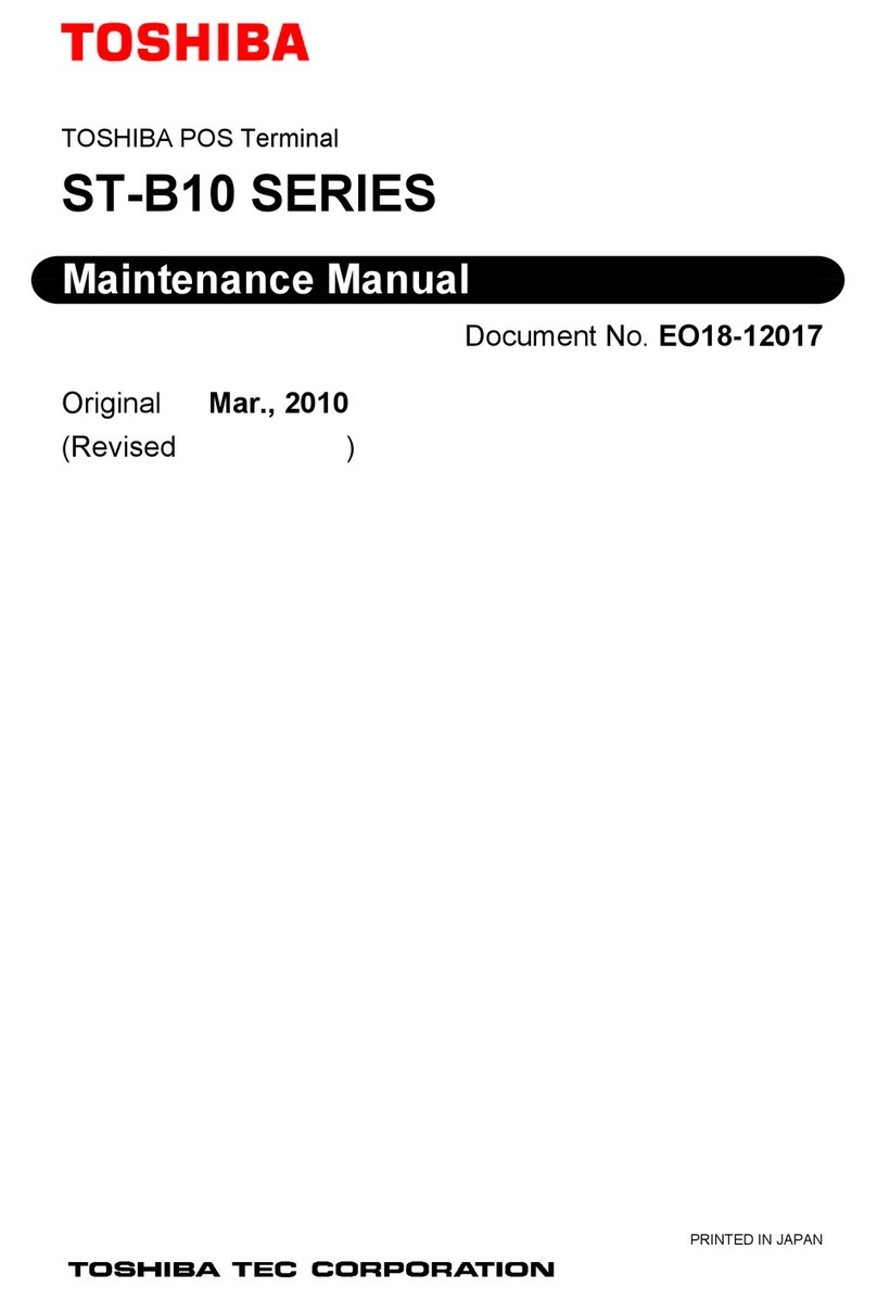 Toshiba ST-B10 SERIES Maintenance manual