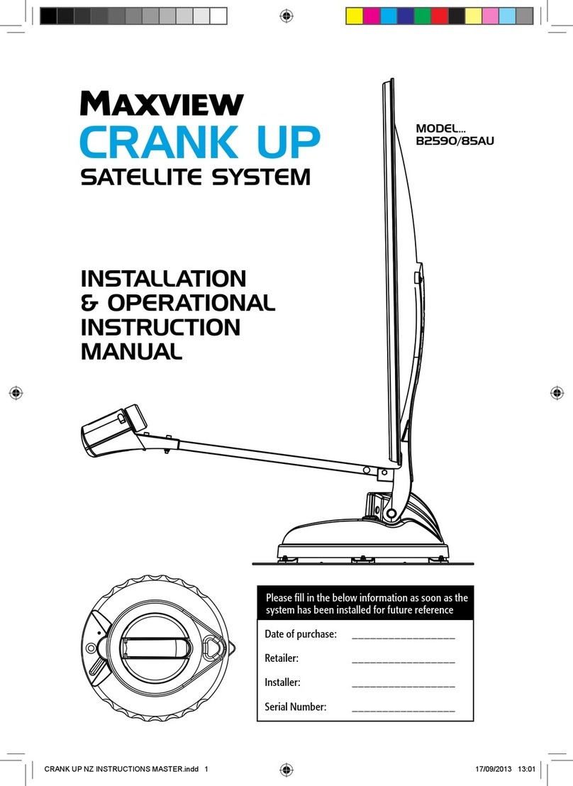 Maxview Crank-Up B2590/85AU Quick start guide