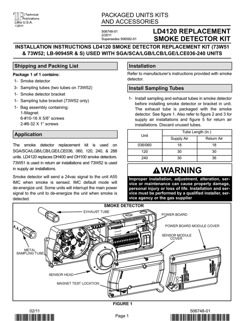 Lennox 73W51 User manual