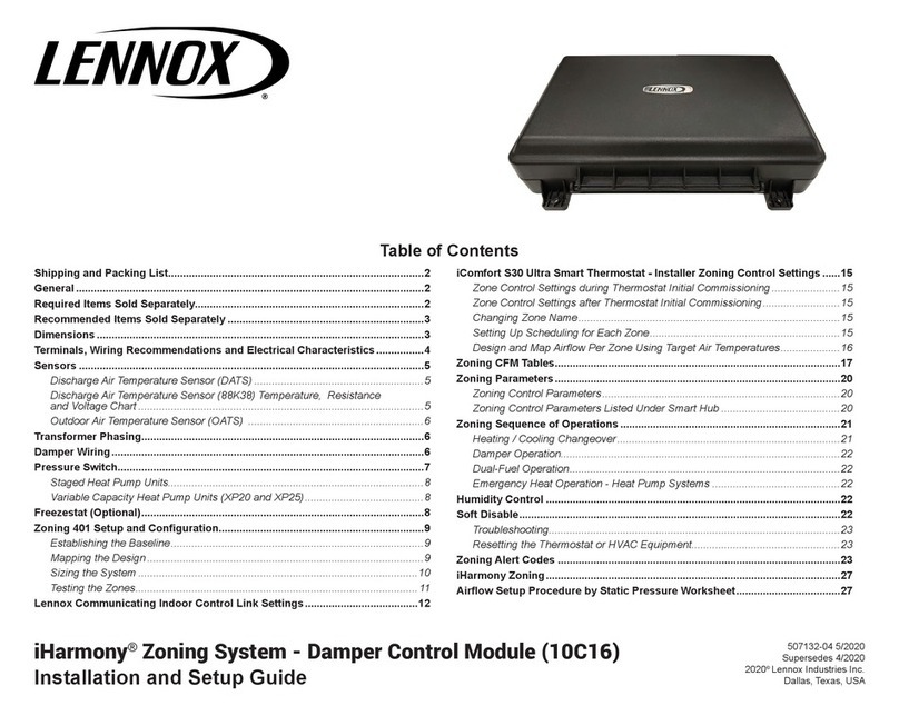 Lennox iHarmony 10C16 Assembly instructions Lennox iHarmony 10C16 Assembly instructions