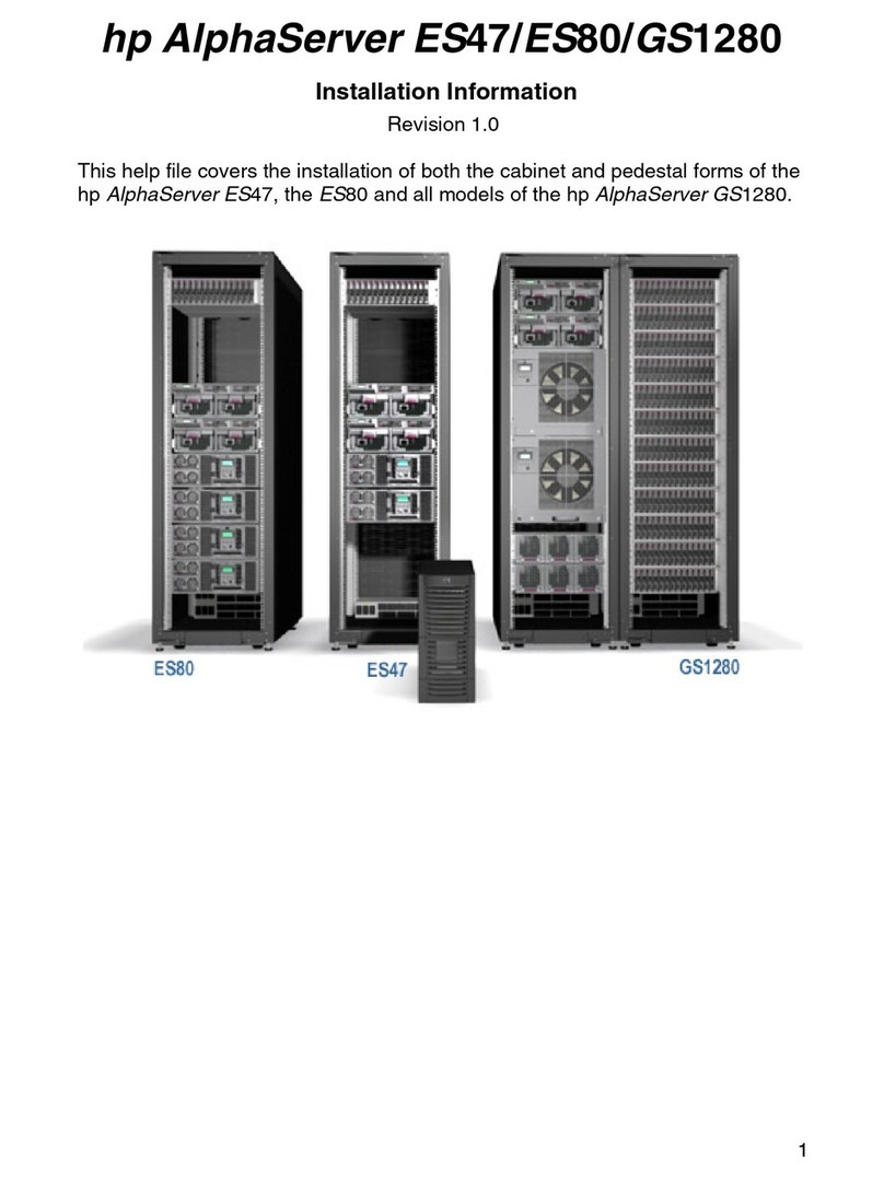 HP AlphaServer ES47 Service manual