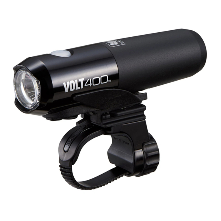 Cateye VOLT 400 DUPLEX User manual