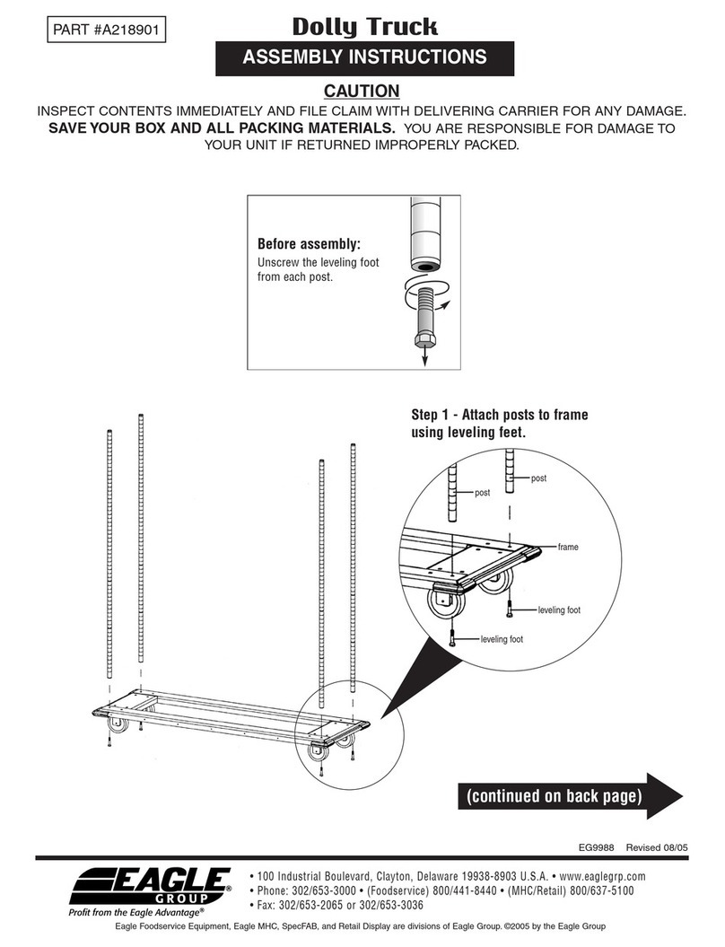 Eagle Group A218901 Assembly instructions
