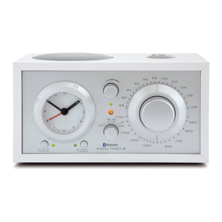 Tivoli Audio THREE BT quick start guide