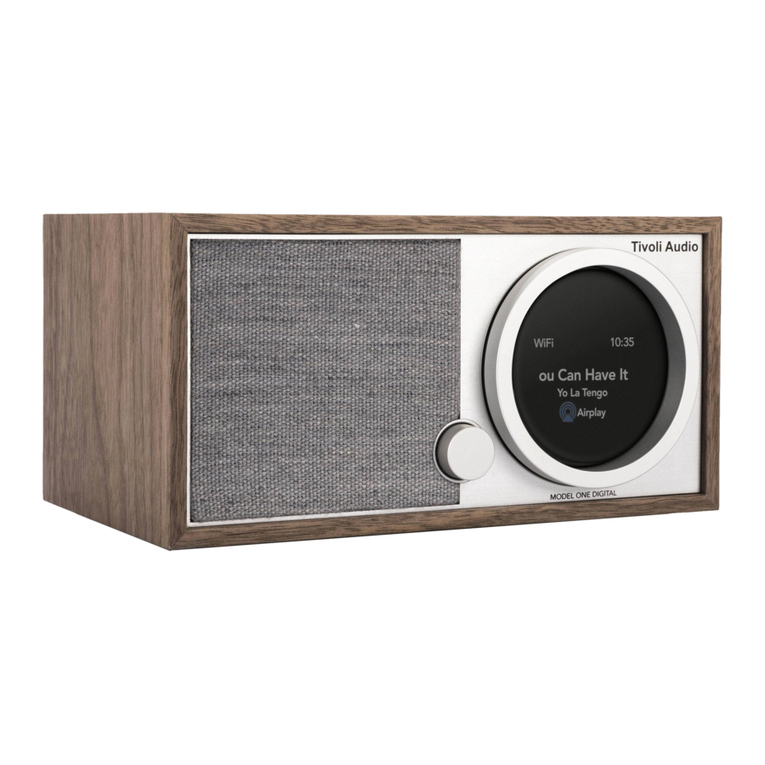Tivoli Audio Music System Home Generation 2 owner's manual