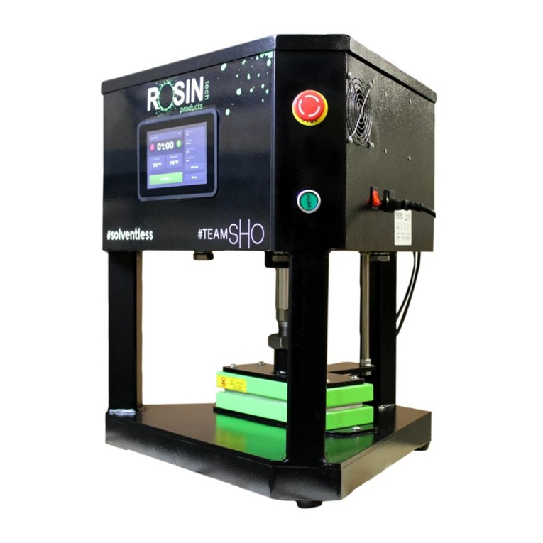 Rosin Tech Rosin Tech Pro User manual
