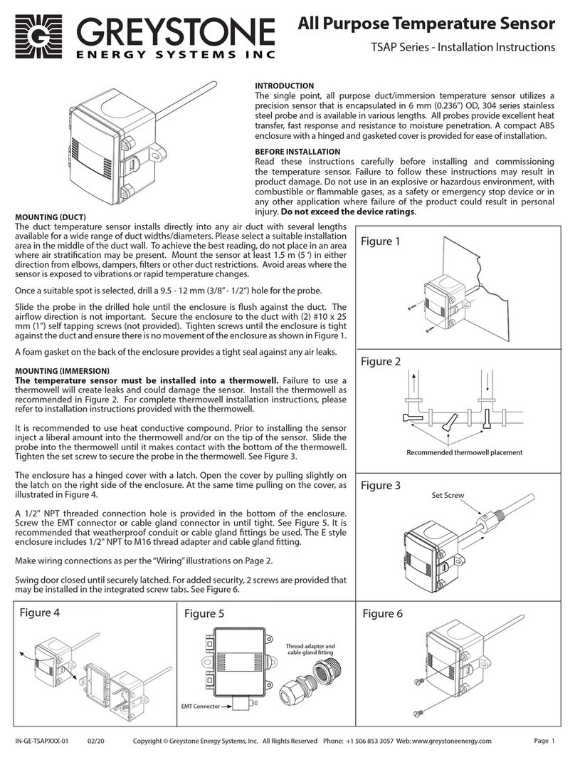 Greystone Energy Systems TSAP Series installation instructions Greystone Energy Systems TSAP Series installation instructions