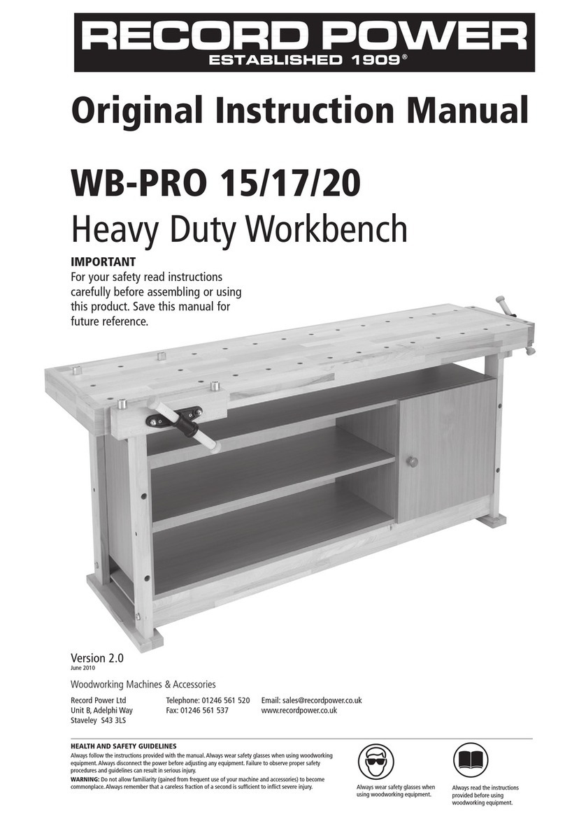 Record Power WB-PRO 15 Original instruction manual