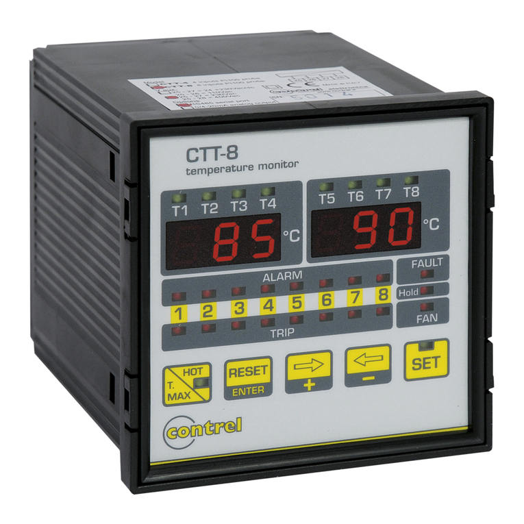 Contrel CTT8 User manual