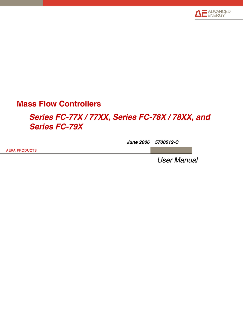 Advanced Energy FC-77 Series user manual