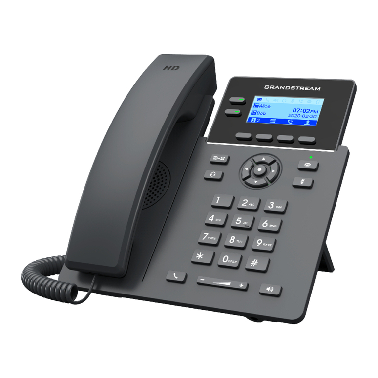 Grandstream Networks GRP2602 Quick installation guide