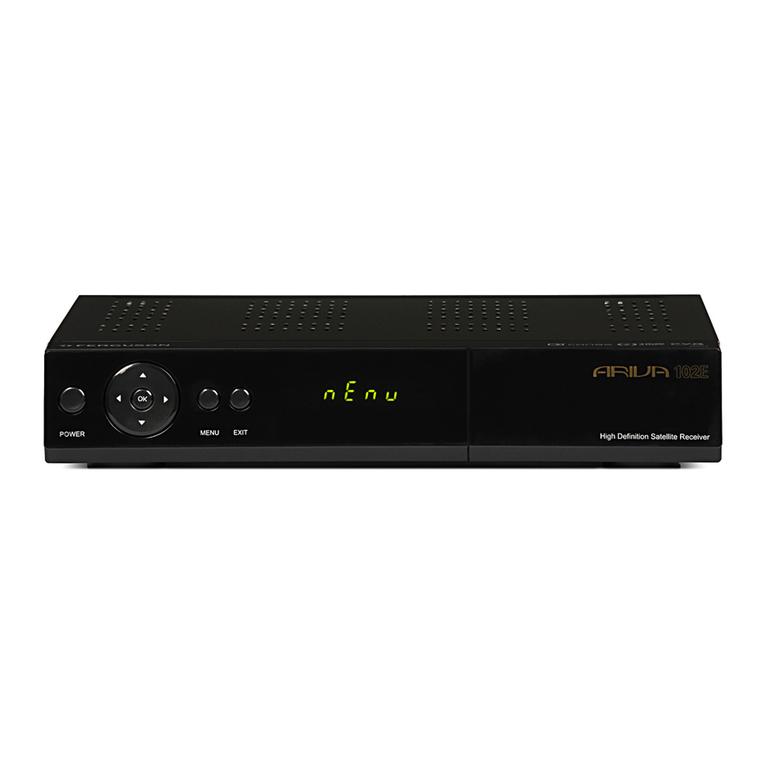 Ferguson Ariva 102E user manual