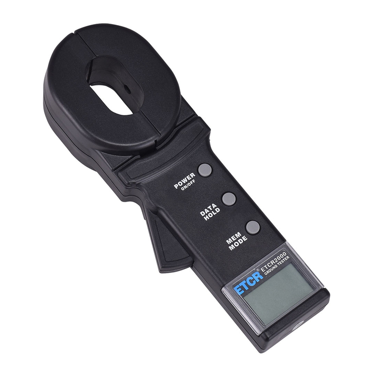 HVTest ETCR2000 User manual HVTest ETCR2000 User manual