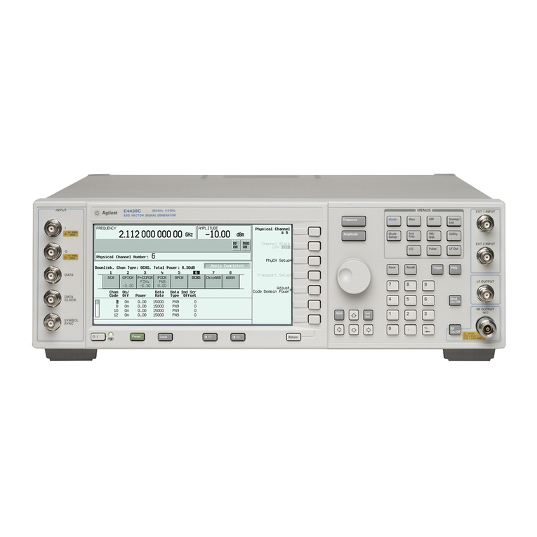 Agilent Technologies E4428C User manual