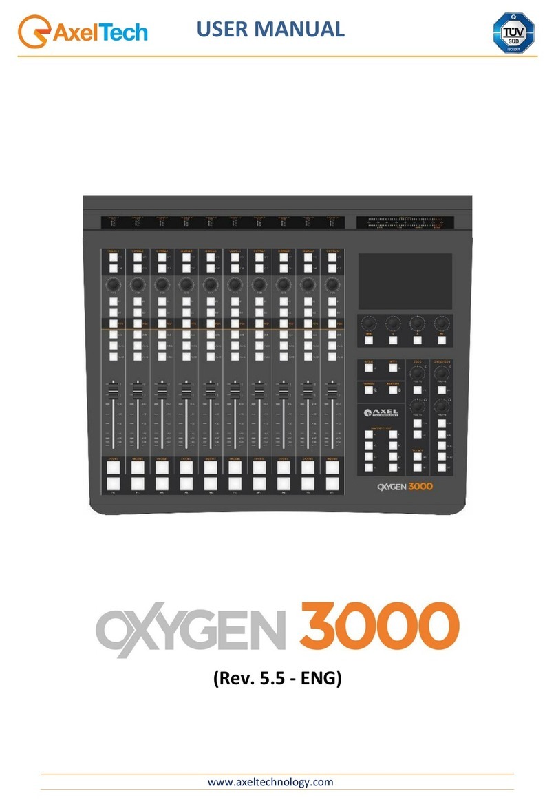 AxelTech Oxygen 3000D user manual