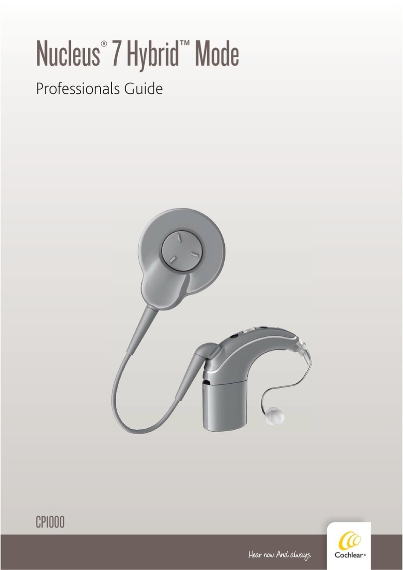 Cochlear Nucleus 7 Hybrid Mode User manual