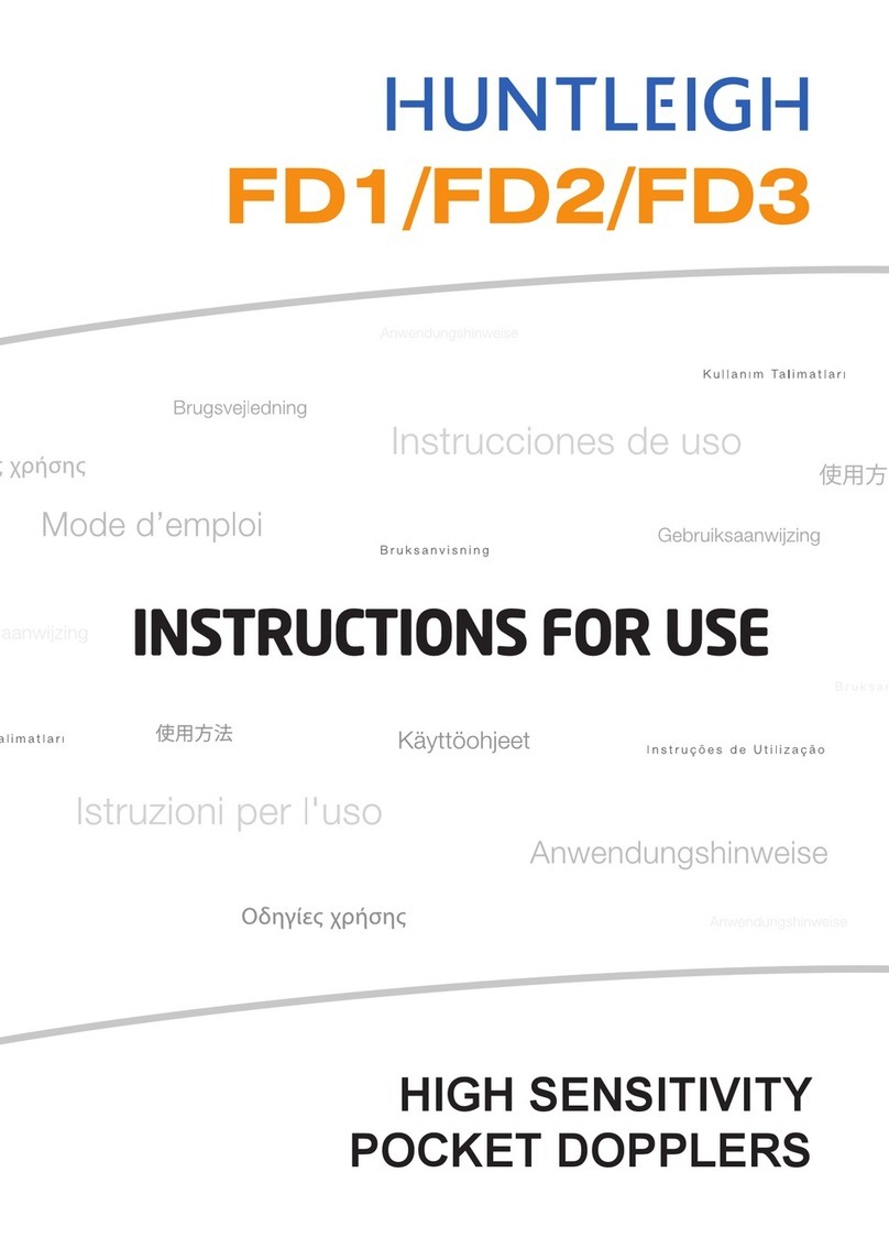 Huntleigh FD1 User manual