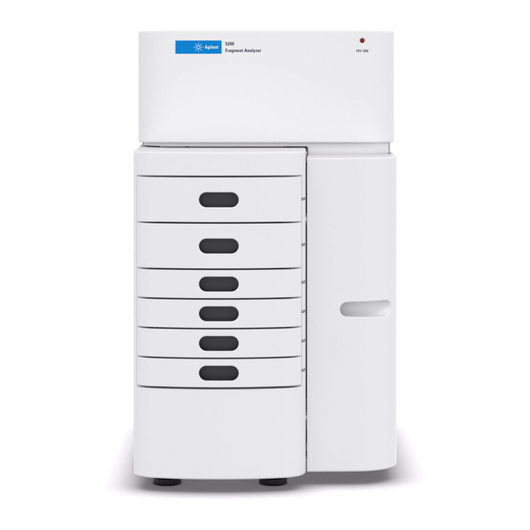 Agilent Technologies 5200 Installation and operating manual